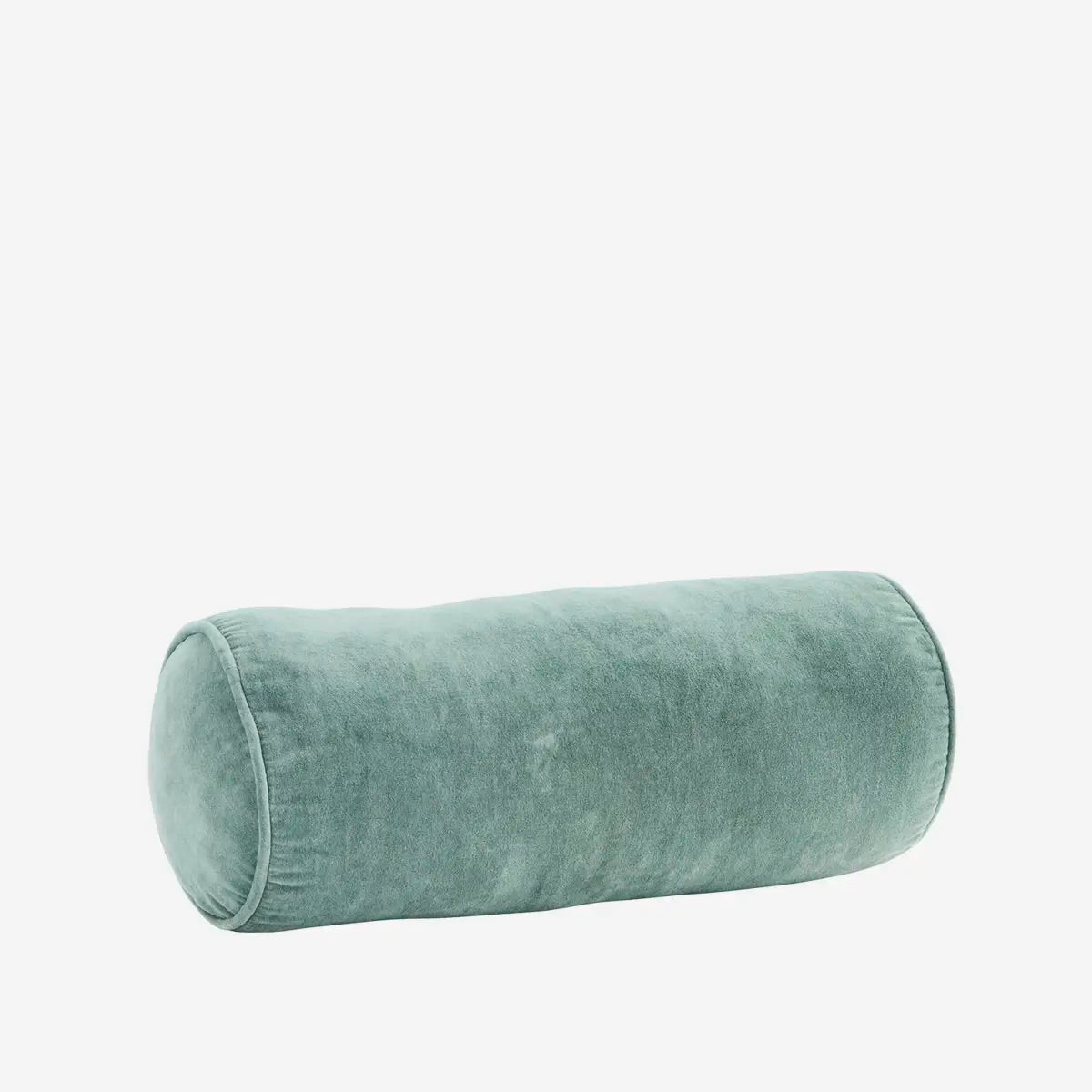 VELVET BOLSTER CUSHION 50CM - Aqua Green