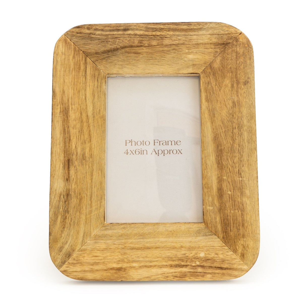 Natural Photo Frame Mango Wood 4x6"