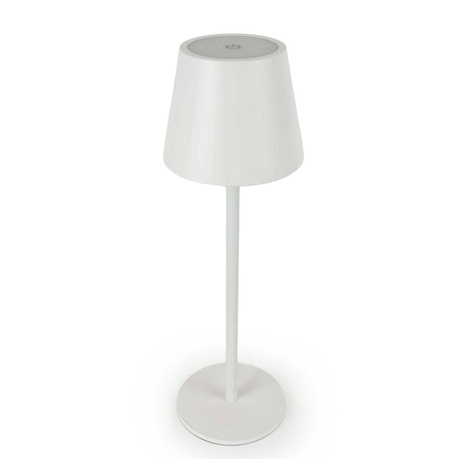 35.5cm LED Touch Lamp - Rechargeable in White