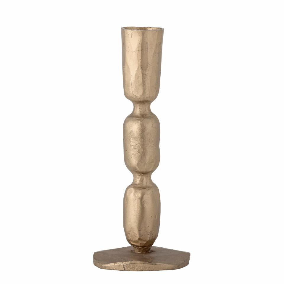 Biancha Candle Holder, Brass, Metal