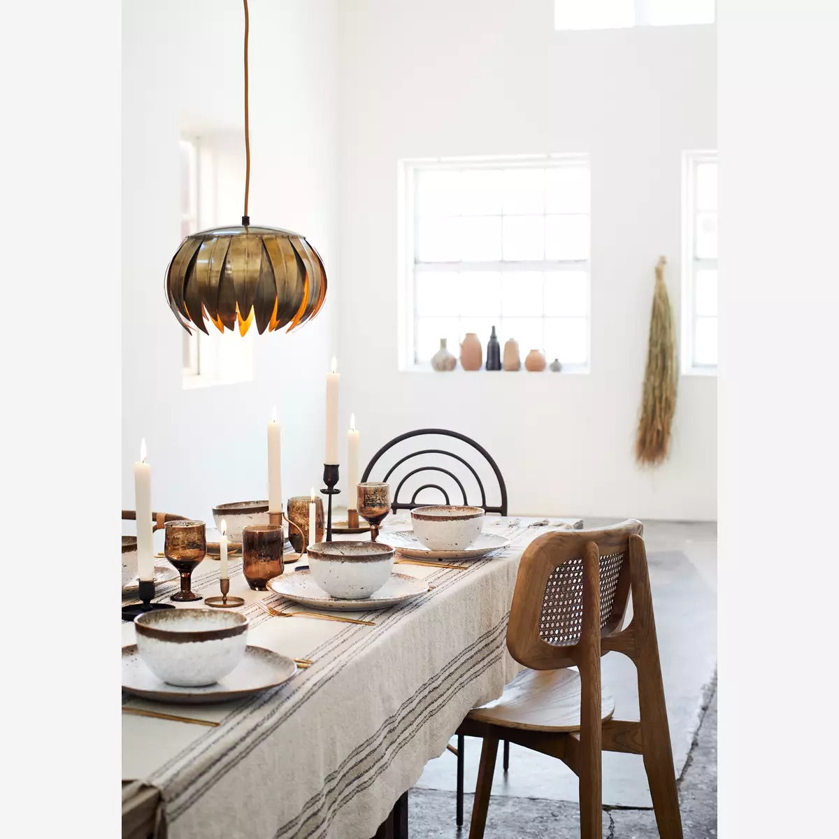 Madam Stoltz Iron Ceiling Lamp