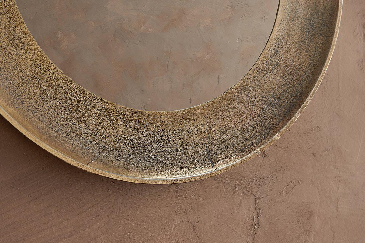 NKUKU YAKIRA Mirror - Antique Brass - Small
