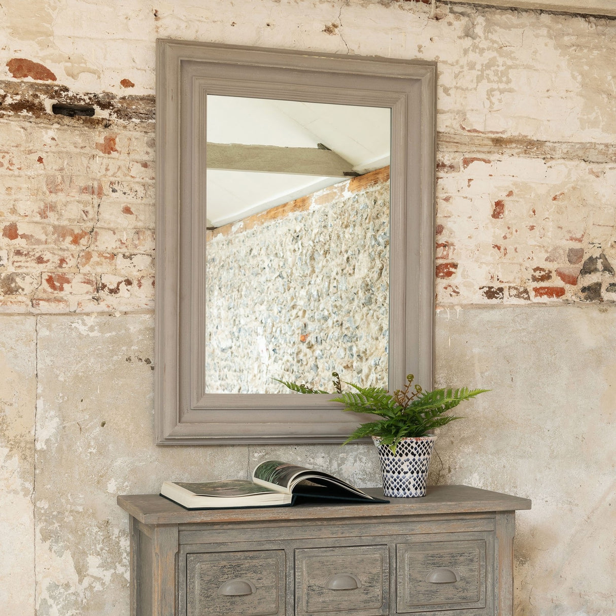 WILTON ANNECY GREY MIRROR