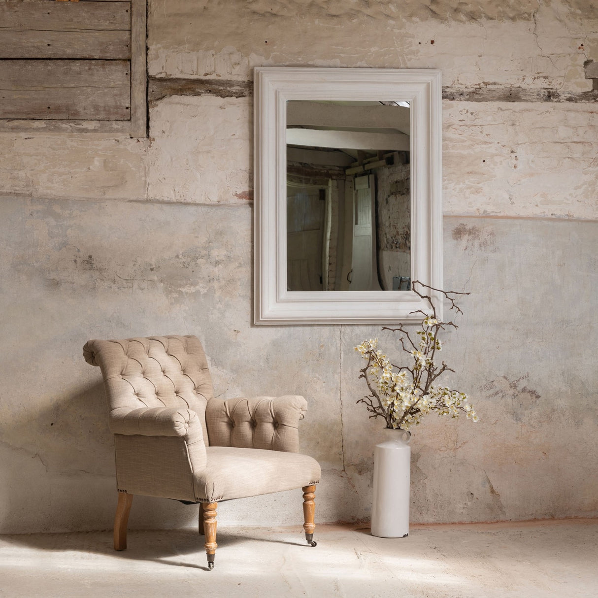 WILTON ANNECY WHITE MIRROR