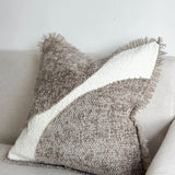 Sienna Chenille Cushion Cover 45cm Two Toned Fringed