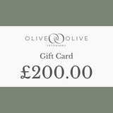 Olive and Olive Gift Card