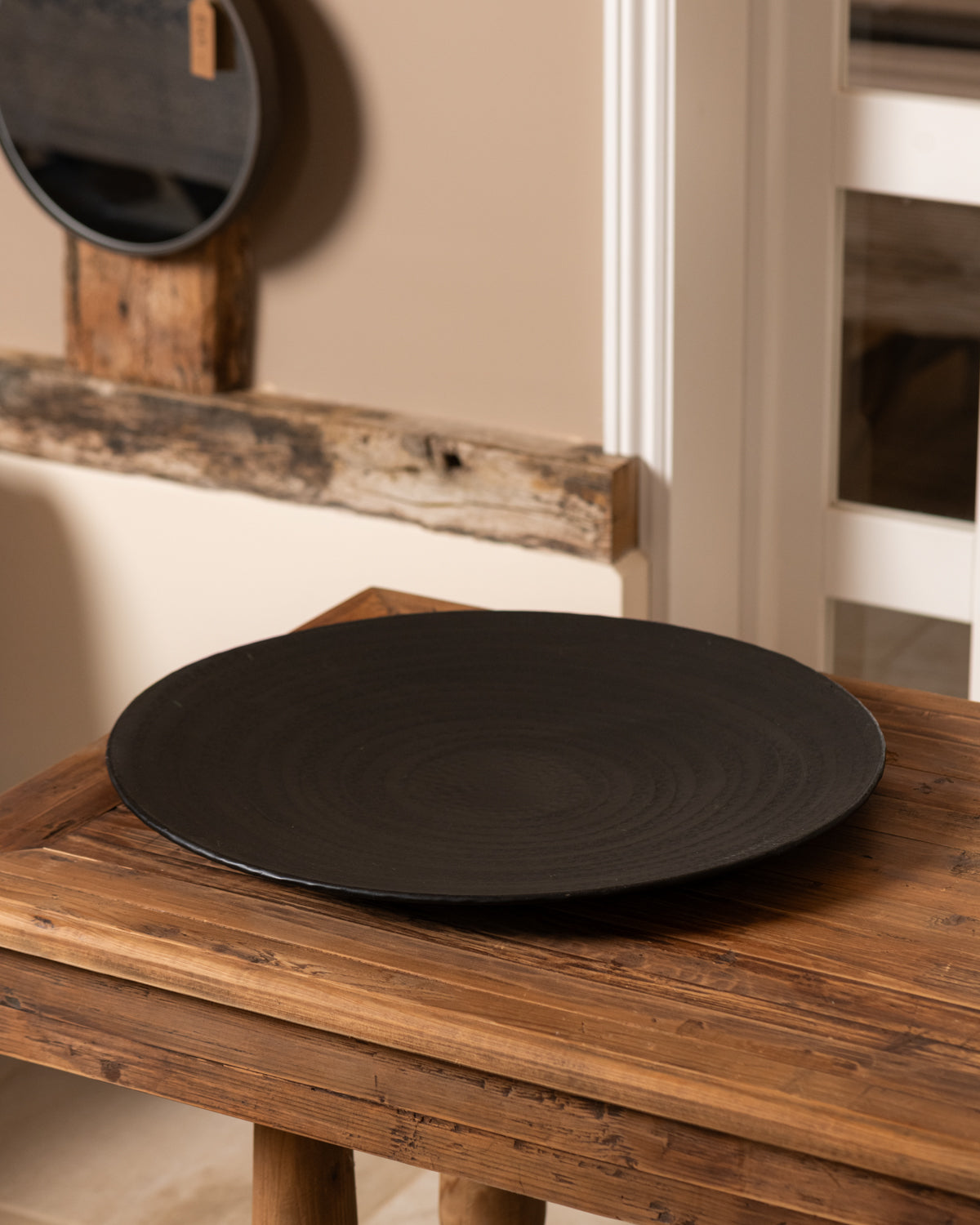 LARRE Black Large Tray 57cm
