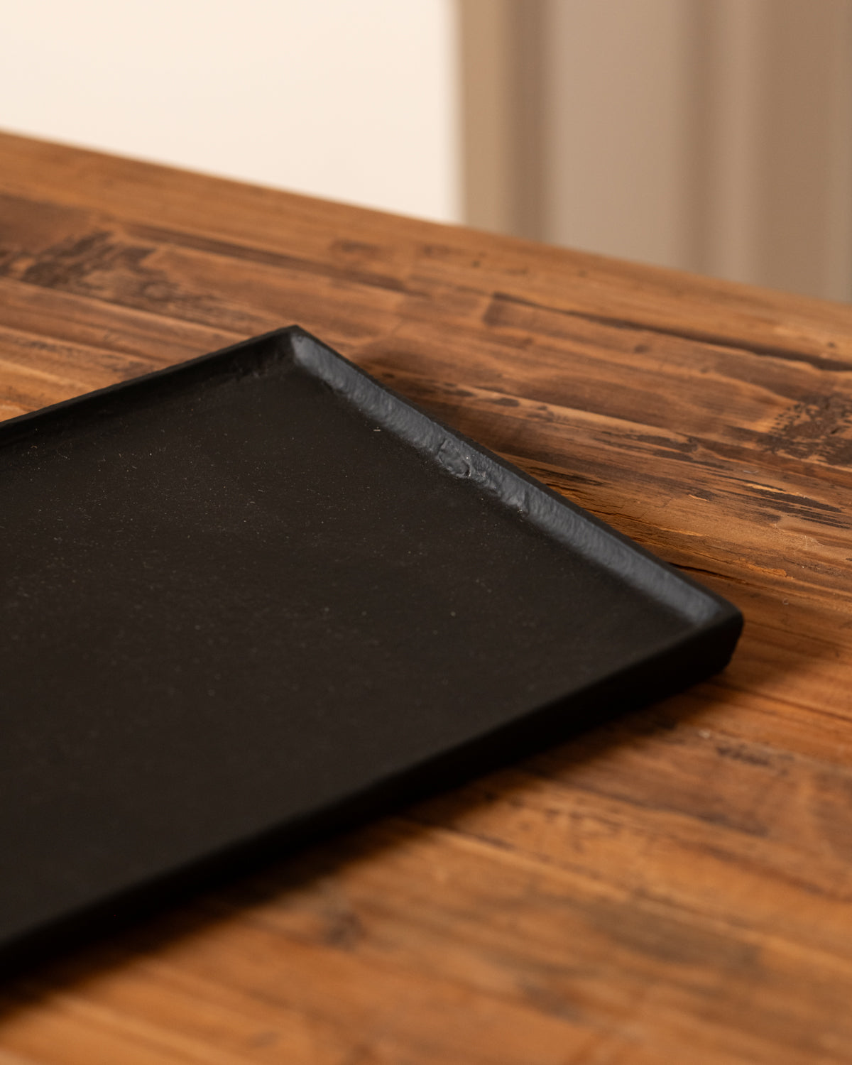 Rectangular Tray 40 cm MAES Black
