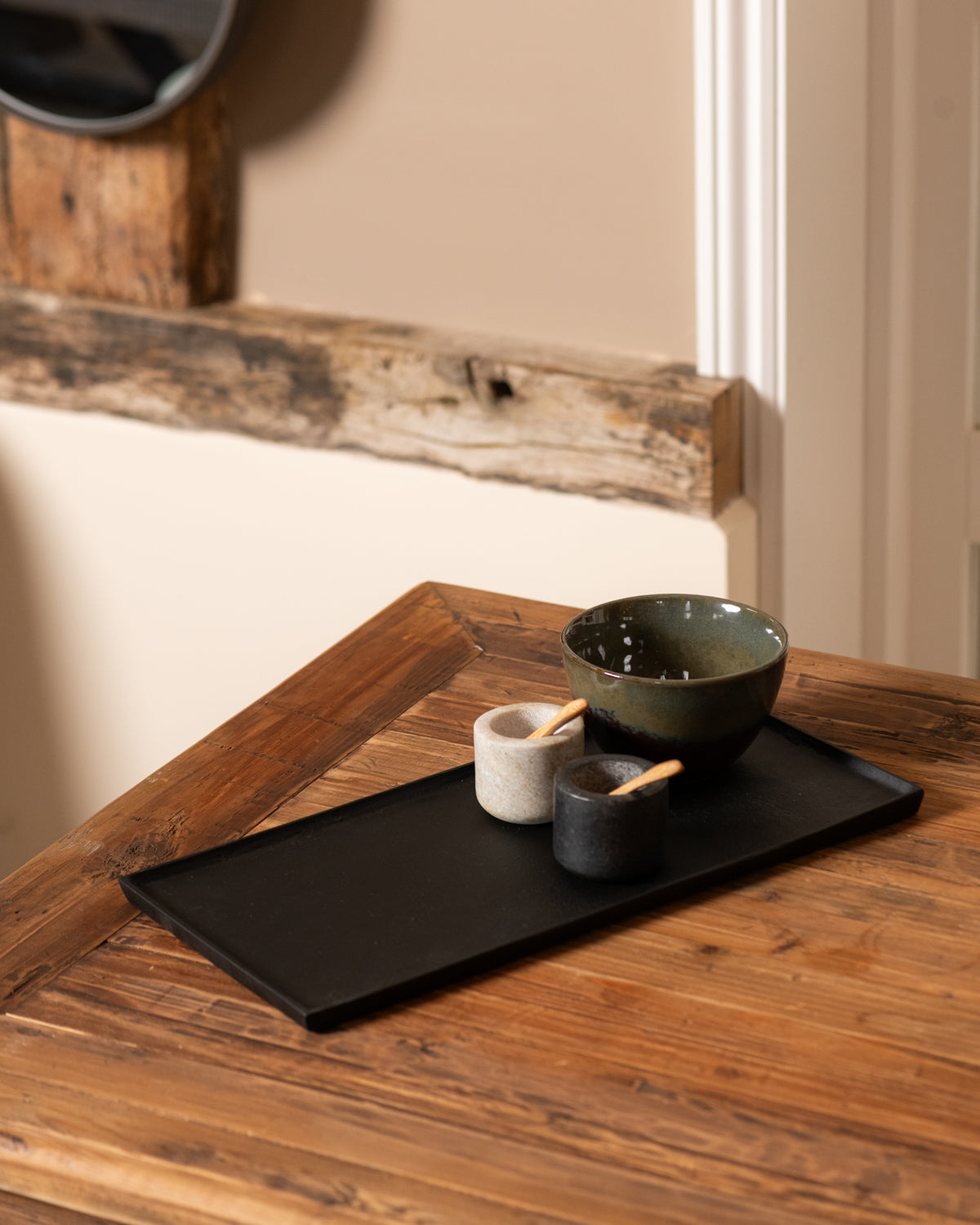 Rectangular Tray 40 cm MAES Black
