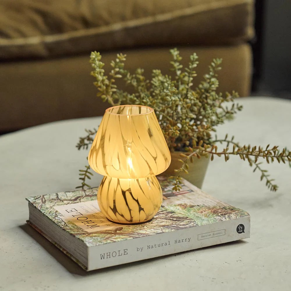 Cady Portable Table Lamp, Lemon