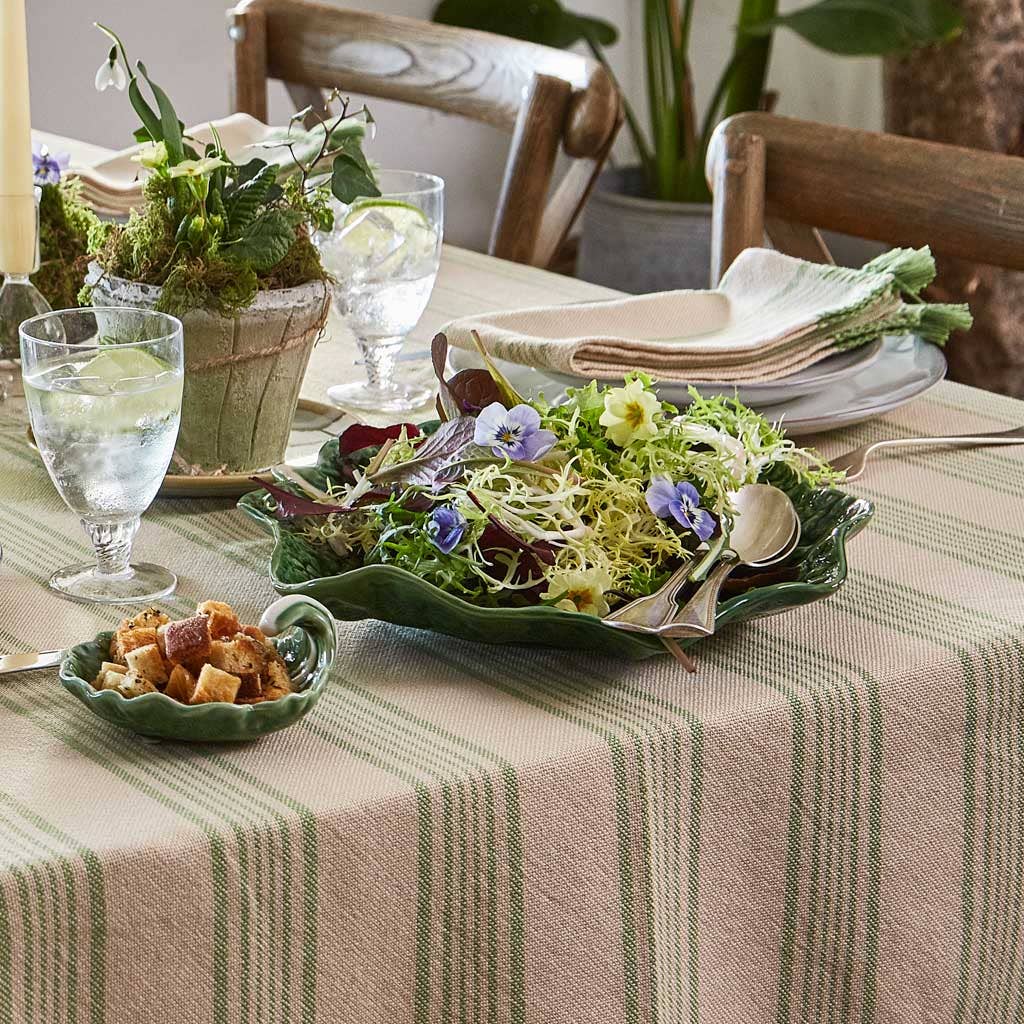 Antibes Green Tablecloth - 2 Sizes