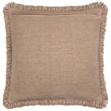 Bertie Cotton Velvet Cushion Chocolate