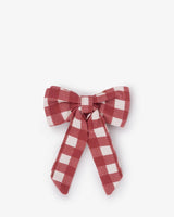 Rustic Red Gingham Napkin Rings (Set of 4)