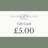 Olive and Olive Gift Card