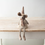 NATURAL SITTING MOUSE, 44CM
