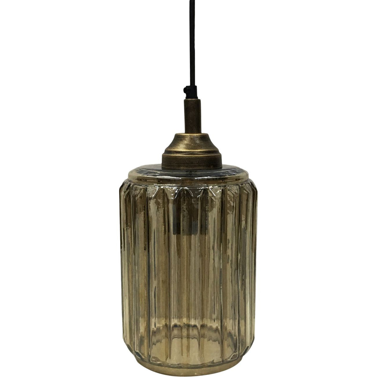 Libra, Urban Copper Lustre Glass Pendant