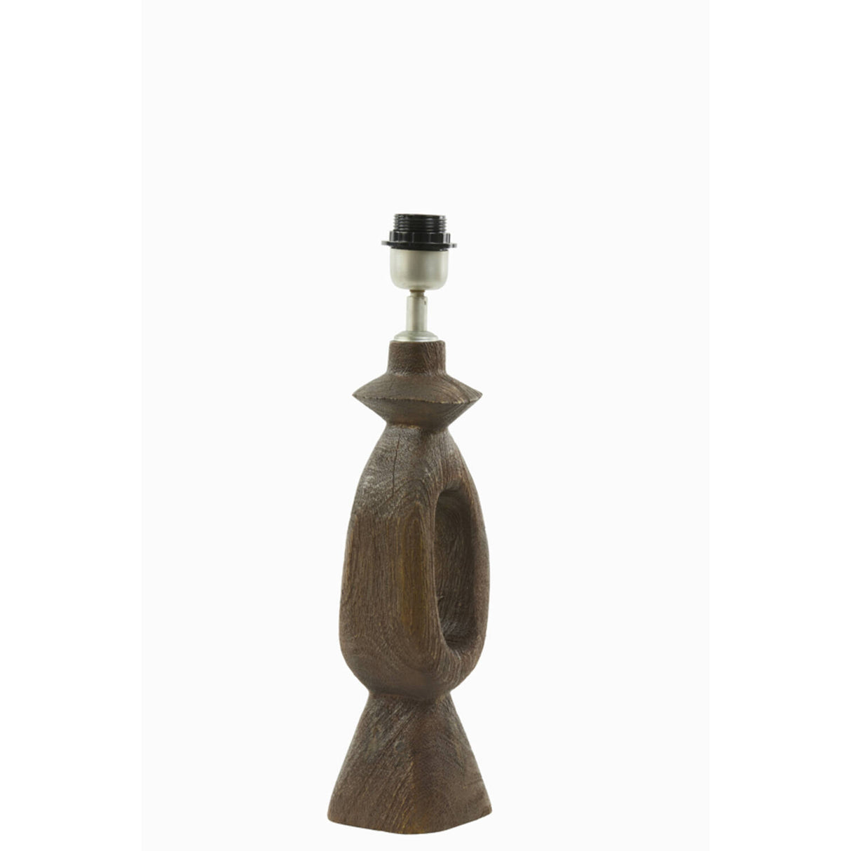 Light and Living Lamp base DJANGO wood matt russet