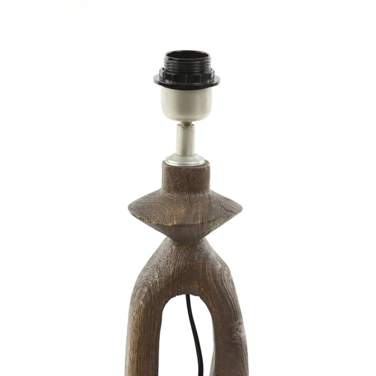 Light and Living Lamp base DJANGO wood matt russet