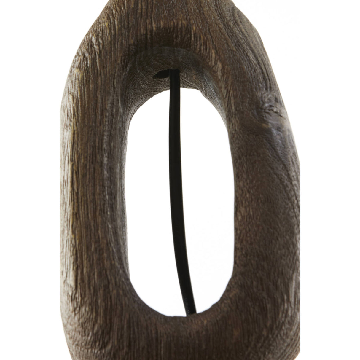 Light and Living Lamp base DJANGO wood matt russet