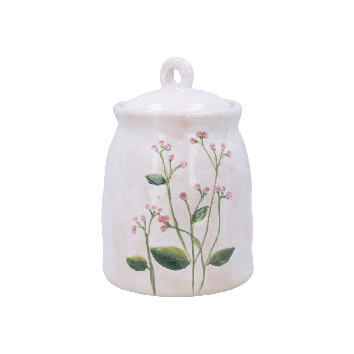 Stoneware Storage Jar, Sml - Meadow
