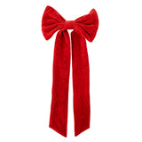 Red Velvet Long Bow