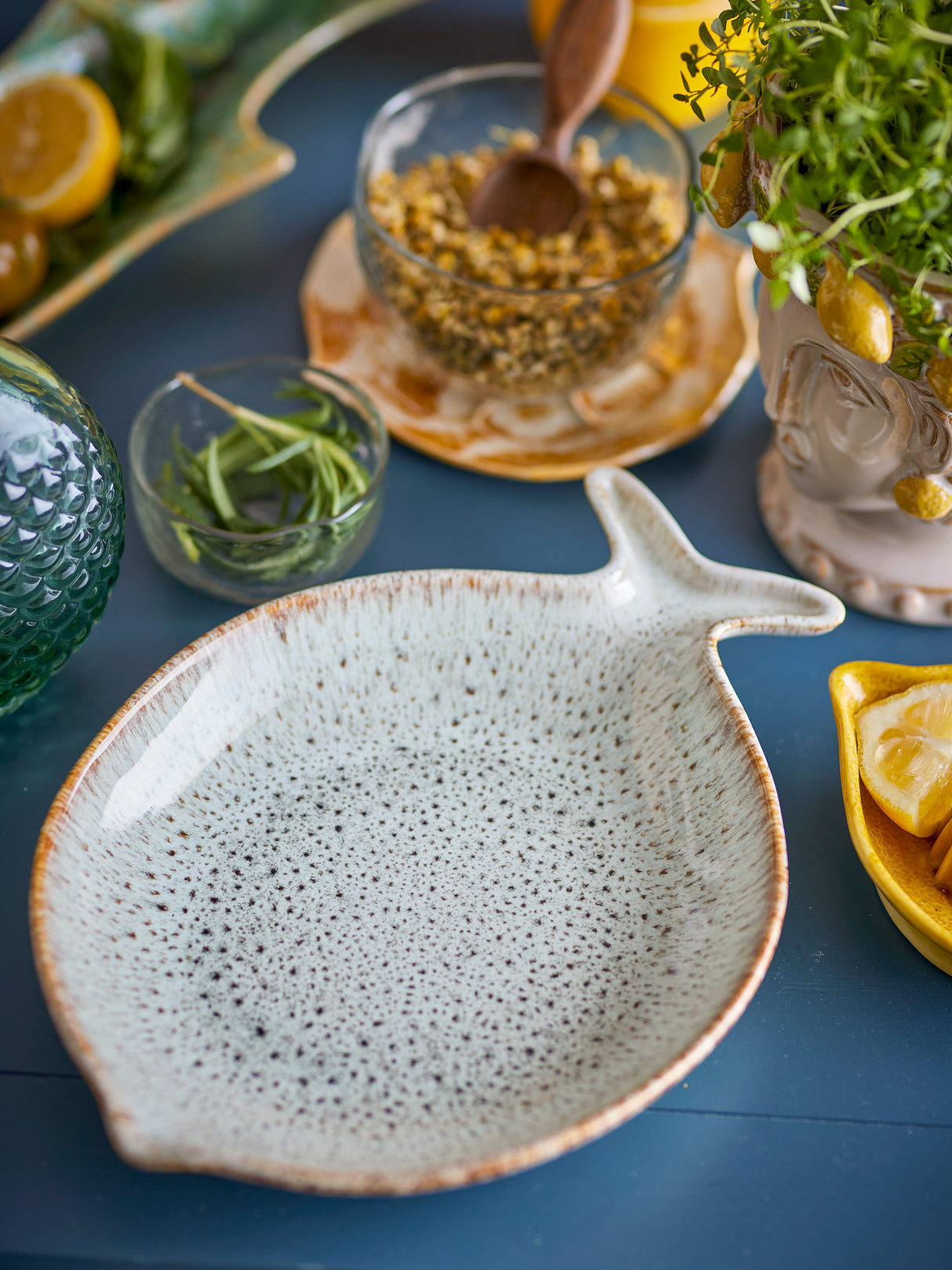 FISH Serving Plate, Stoneware