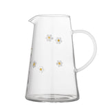 Daisy Jug, Clear Glass