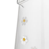 Daisy Jug, Clear Glass