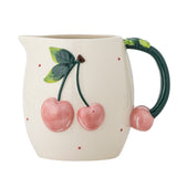 Berrie Jug, Rose, Stoneware