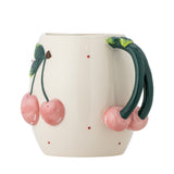 Berrie Jug, Rose, Stoneware