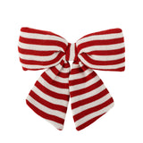Red striped Bow