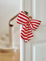 Red striped Bow