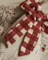 Rustic Red Gingham Napkin Rings (Set of 4)