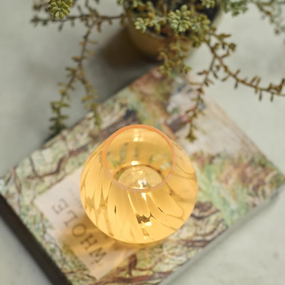Cady Portable Table Lamp, Lemon