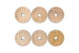 NKUKU - Anali Mango Wood Coasters - Natural