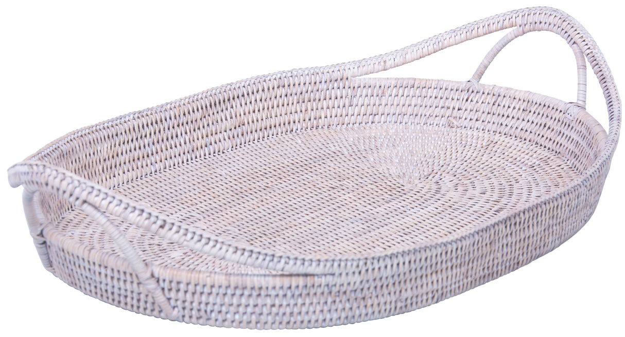 RATTAN CHRISTMAS TRAY
