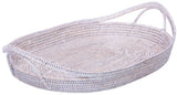 RATTAN CHRISTMAS TRAY