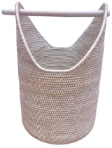 STORAGE BASKET WITH CANE HANDLE