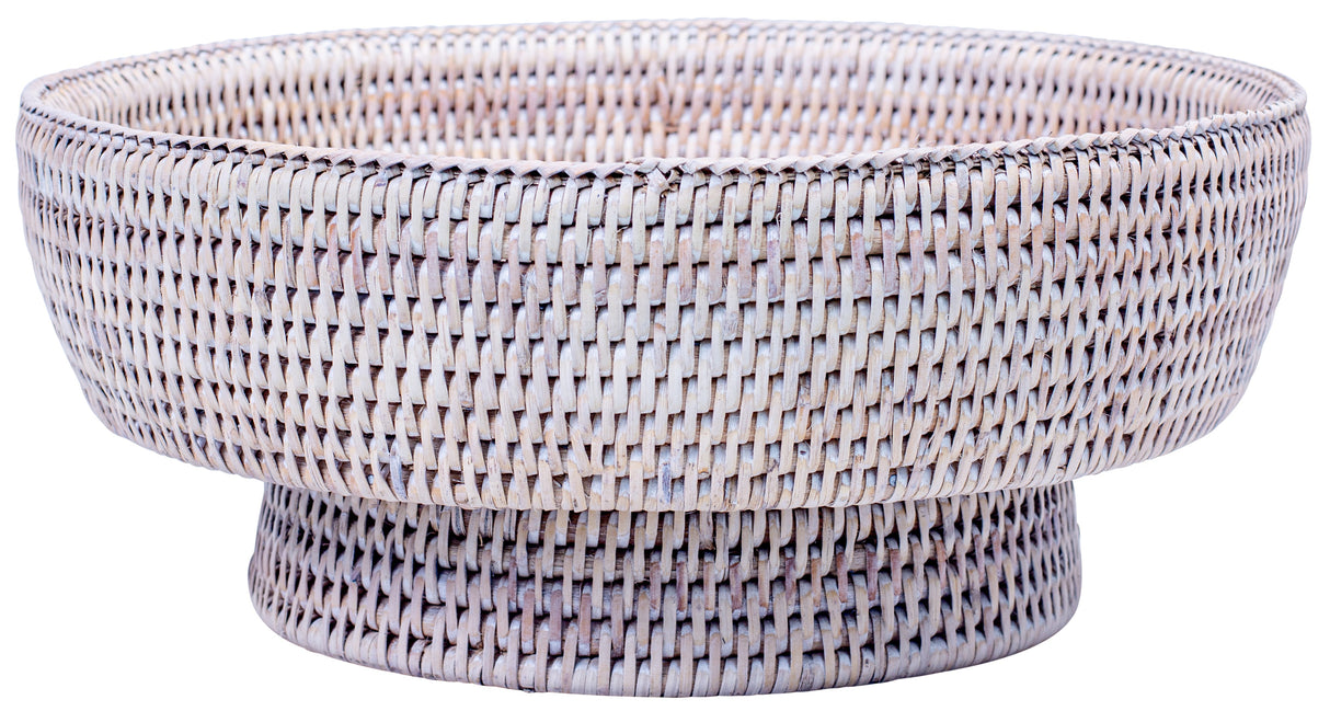 RATTAN ROUND FRUIT BOWL