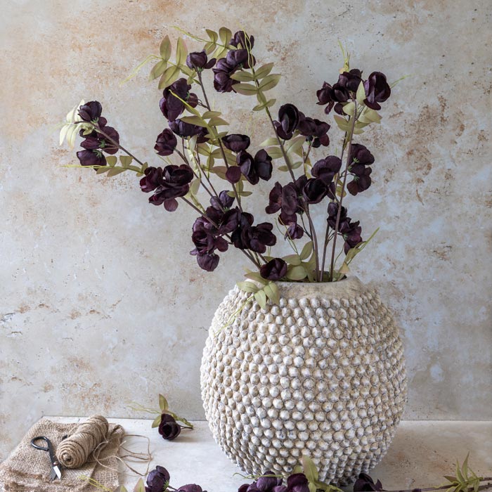 Abigail Ahern - Artificial Quince Blossom Plum