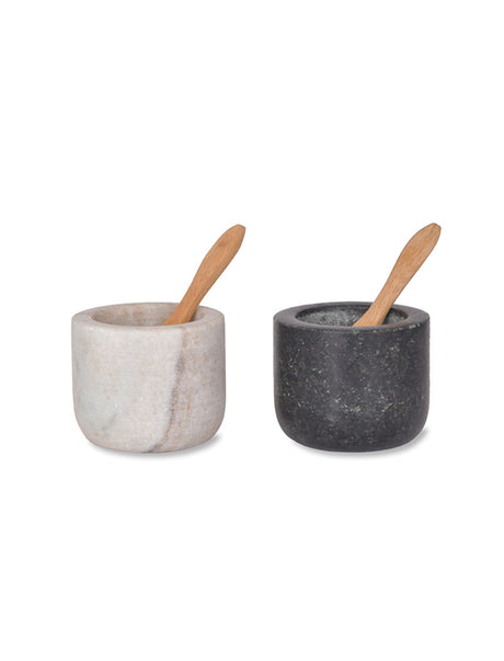 BROMPTON SALT & PEPPER POTS SET OF 2