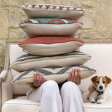 Jute Cushion Onduli