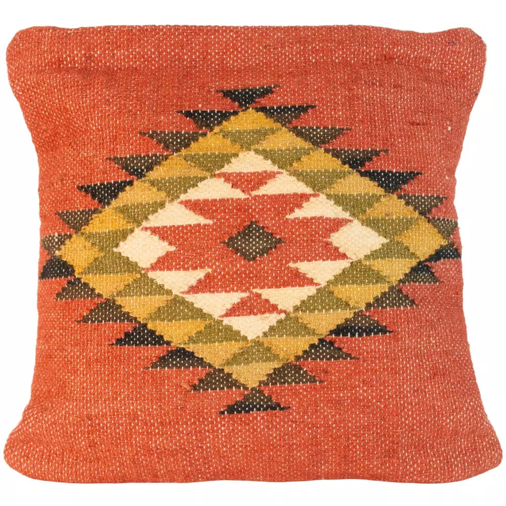 Jute Cushion Onduli