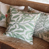 INTERTWINED, GREEN CUSHION 50cm