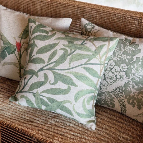 INTERTWINED, GREEN CUSHION 50cm