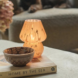 Cady Portable Table Lamp, Apricot