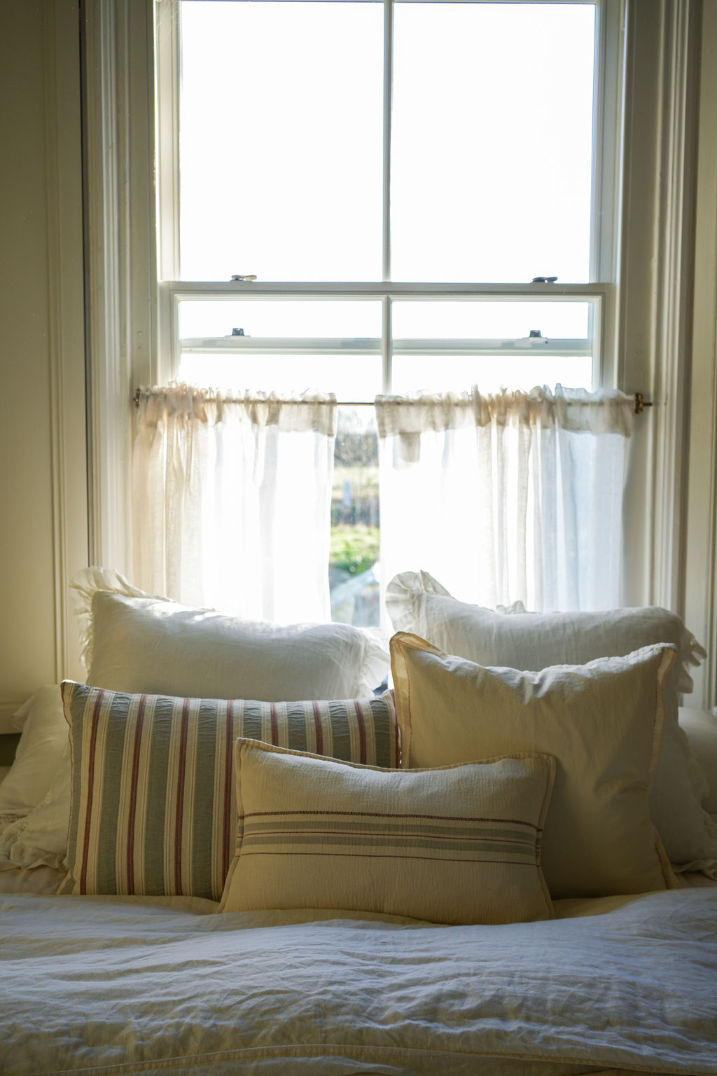 The Southwold Bold Stripe Cushion 40x60cm