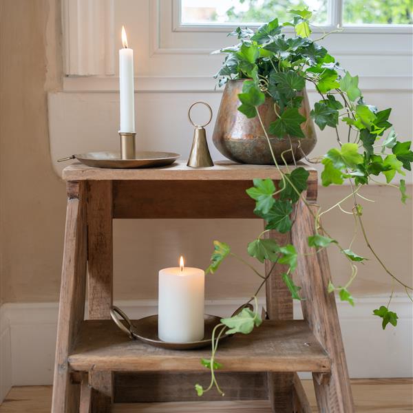 Forged Round Candle Plate