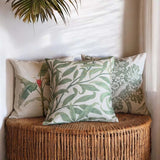 INTERTWINED, GREEN CUSHION 50cm