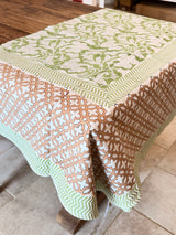 VASANT -  Green Beige Floral